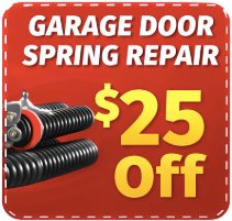 Coupon - Garage Door Spring Repair $25 Off